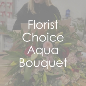 Florist Choice Aqua Bouquet