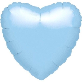 Blue Foil Heart Balloon