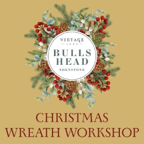 Bulls Head Christmas Wreath Workshop (Mon)