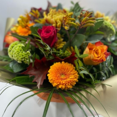 Florist Choice Autumnal Aqua Bouquet