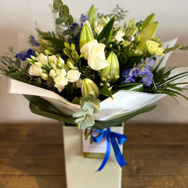 The Juniper Aqua Bouquet