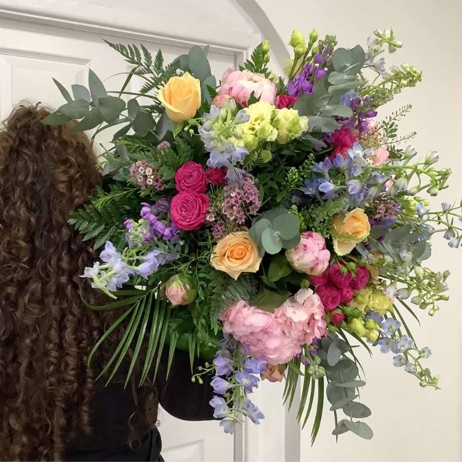 Luxury Summer Meadow Aqua Bouquet