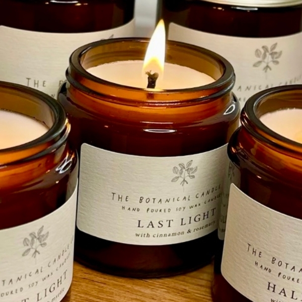 Last Light ® Scented Candle in Amber Jar