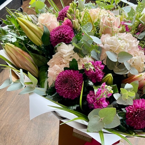 Florist Choice Aqua Bouquet