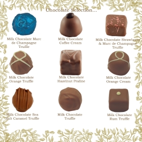 Holdsworth Chocolates  Classic Window Box Milk Assortment