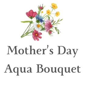 Mother's Day Aqua Bouquet