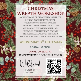 Whittington Arms Christmas Wreath Workshop SOLD OUT