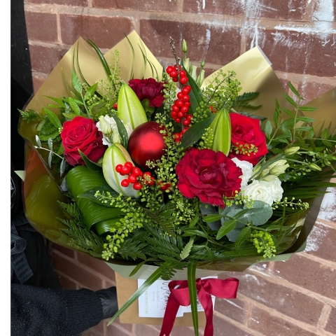 Christmas Mini Aqua Bouquet