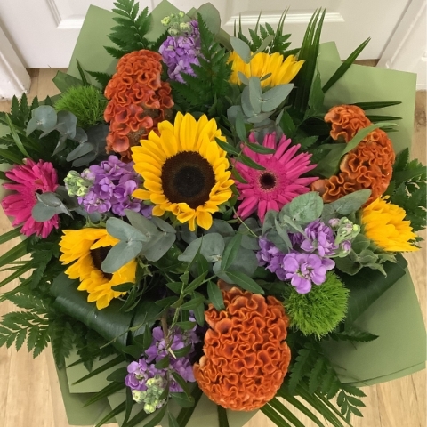 Late Summer Aqua Bouquet