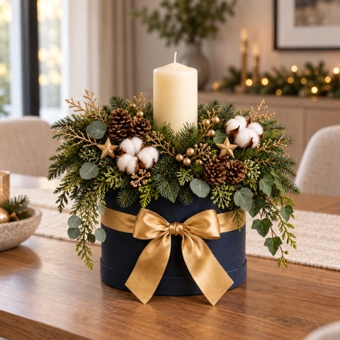Ego Christmas Table Arrangement Workshop and Luncheon