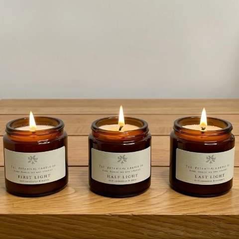 First Light ® Scented Candle in Amber Jar