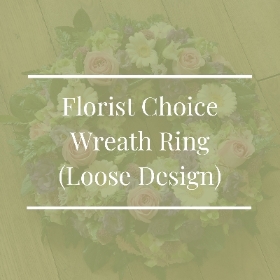 Florist Choice Wreath Ring (Loose Design)